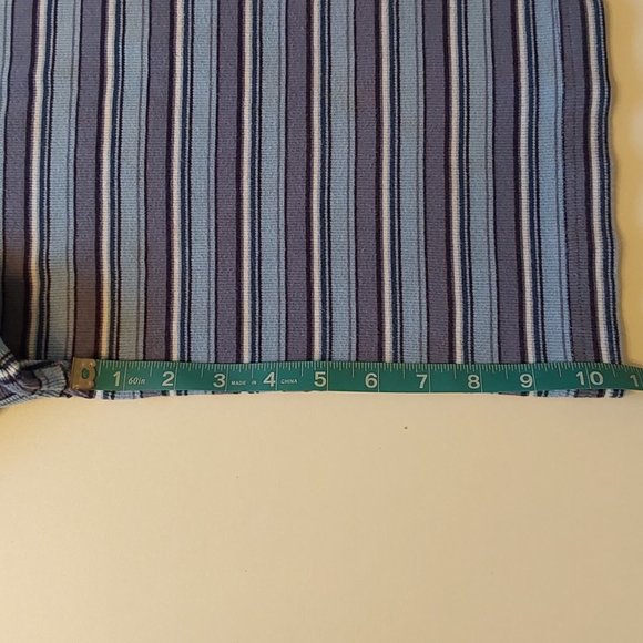 In Design Vintage 90's Knit Top Mock Turtle Neck Blue Girl's Size 10/12 - Picture 5 of 5